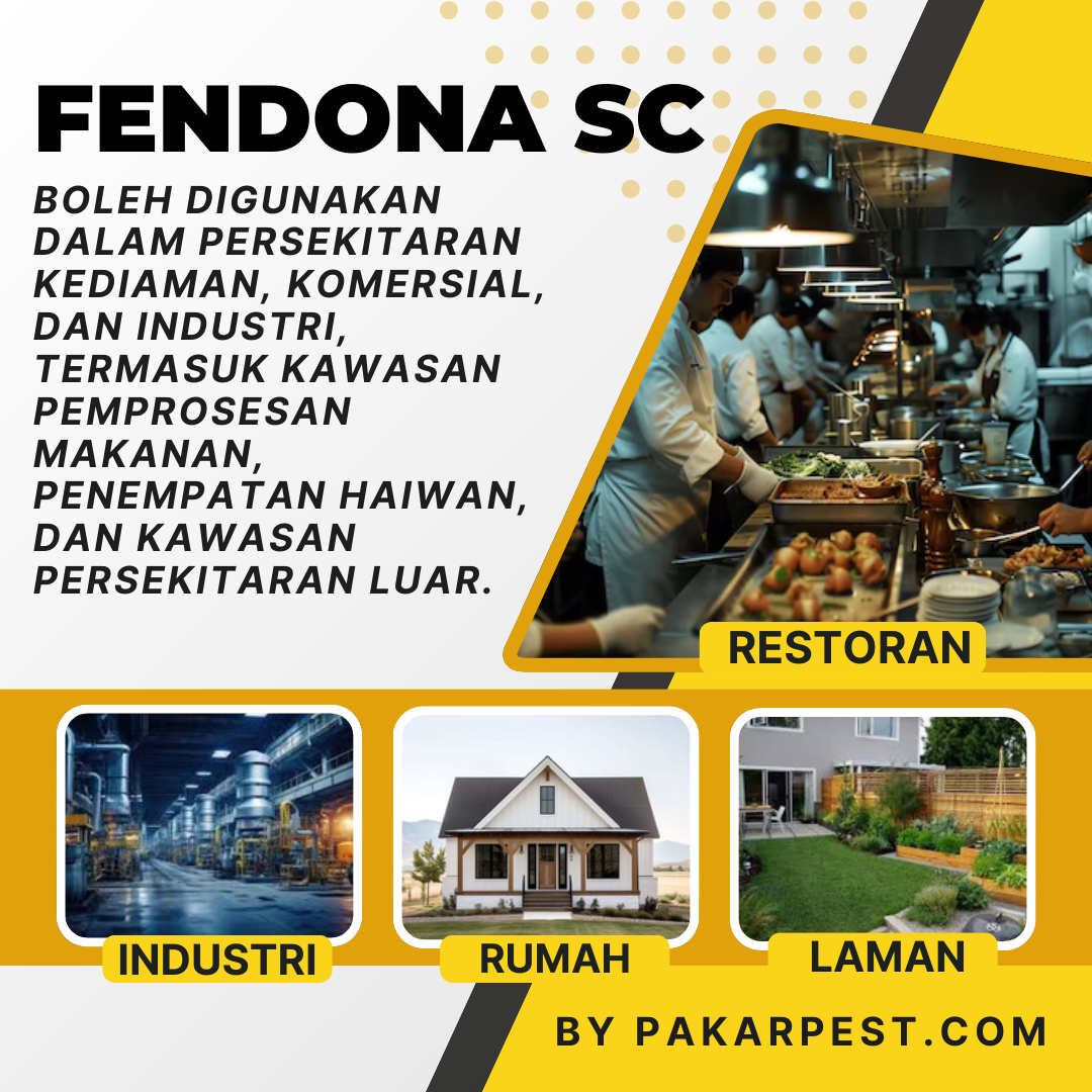 Penghapus Lipas | Cockroach Killer | Fendona SC (250ml)